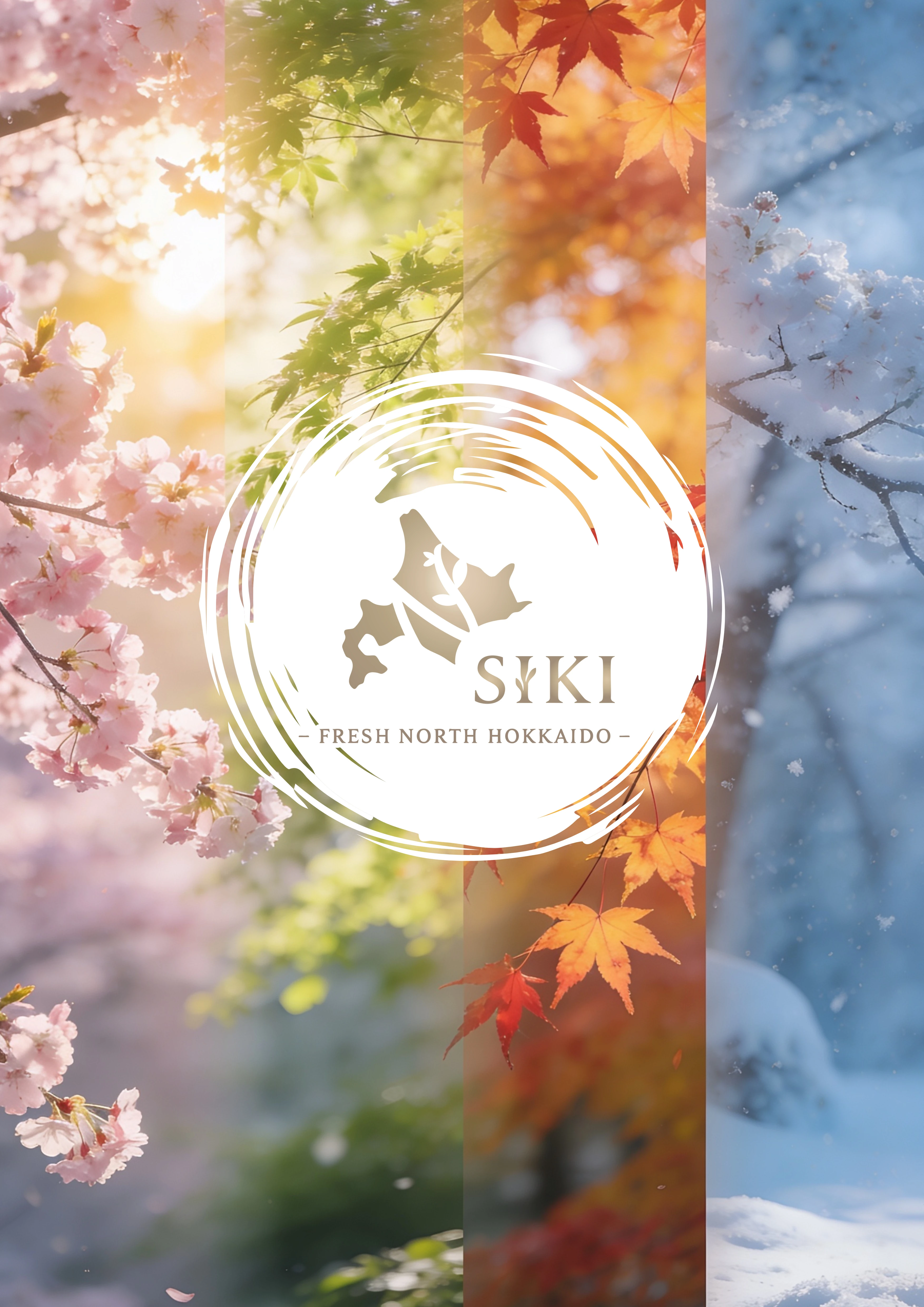 SIKI フレッシュ北海道 ブランドイメージ 四季